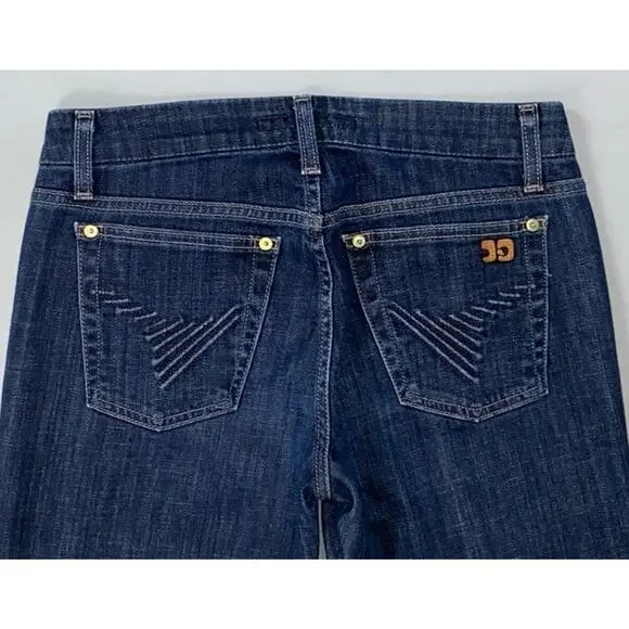 Joe's Muse Fit Flare Leg Stretch Denim Jeans. Stamped Pockets, Women's 27. GUC! - Picture 9 of 9